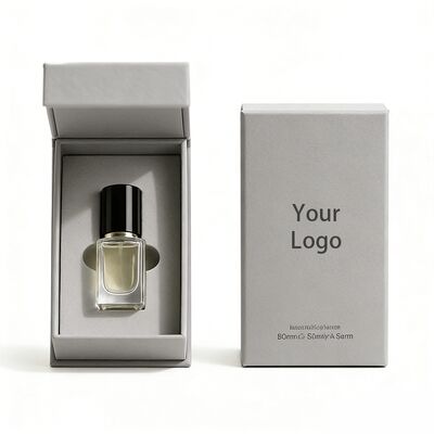 Scatola regalo per profumo con chiusura magnetica rigida e coperchio, stampata UV ecologica, per scatole di carta di alta gamma