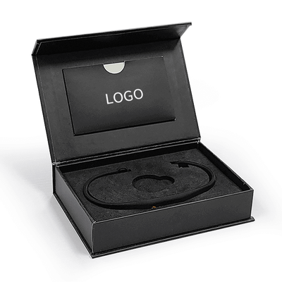 Scatola di confezionamento per presentazioni magnetiche di lusso con logo personalizzato per marchi premium