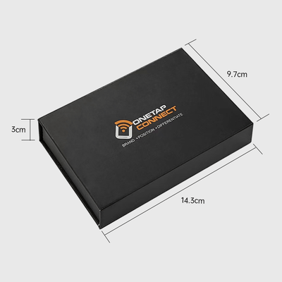 Scatola di confezionamento per presentazioni magnetiche di lusso con logo personalizzato per marchi premium