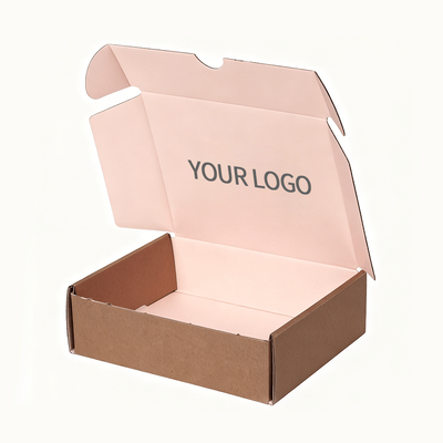 Scatola di posta con logo personalizzato Scatola di imballaggio ondulato per la spedizione per prodotti di commercio elettronico