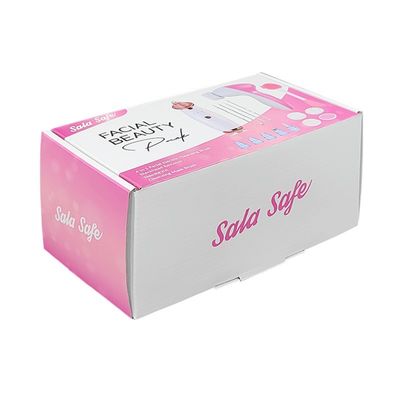 Scatole di imballaggio piatte rosa riciclabili per attrezzi di pulizia elettrica