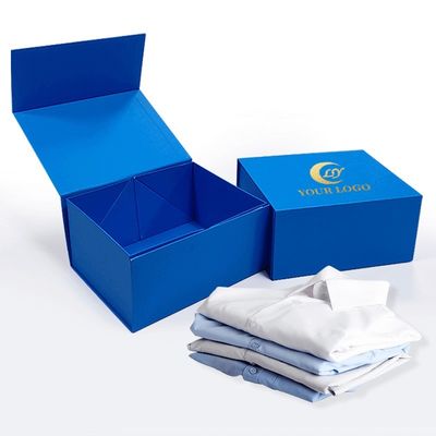 Calzature Abbigliamento Imballaggio Camicia pieghevole Scatola regalo con Matt Laminazione Stampa Manipolazione