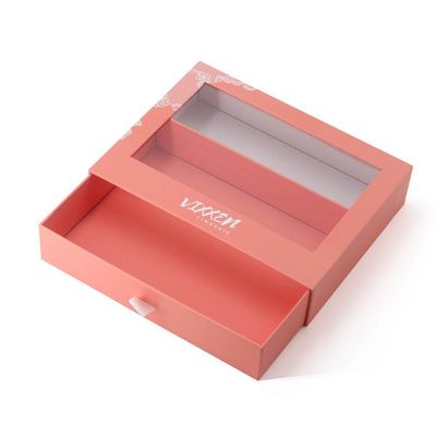 Altri Tipo di scatola Scatole cartacea su misura Scatola regalo di cartone Scatola con finestra trasparente in PVC