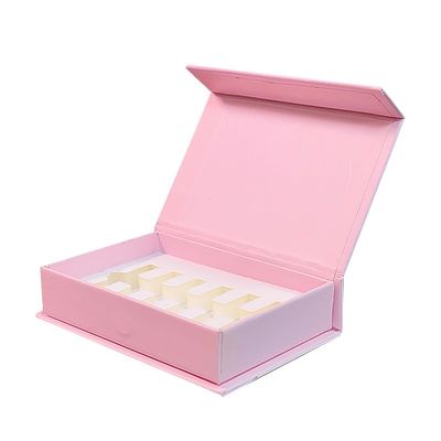 Cartone regalo in forma di libro magnetico per profumi e cosmetici