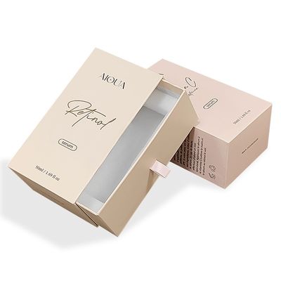 Ombre per gli occhi 50ml 1.69oz Personalizzare capelli barba profumo olio essenziale flaconcino scatole confezionamento bottiglia di vetro gocciolante scatola rigida
