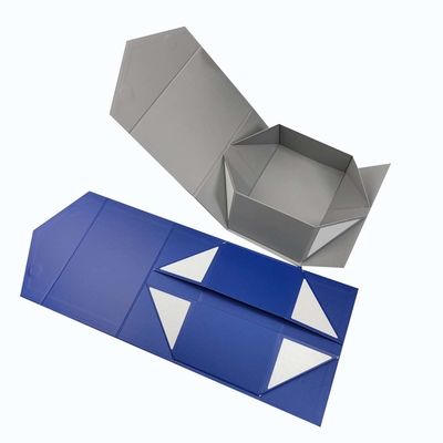 Scatola di cartone rigida pieghevole di lusso Scatola di carta magnetica pieghevole per imballaggi regalo