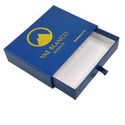 Luxury Custom Logo Piccolo cassetto cartone gioielli confezionamento cassetto cassetto carta scorrevole per regalo collana