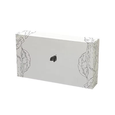 Logo personalizzato Confezione regalo in cartone a due pezzi con coperchio e base Confezione rigida rimovibile a due pezzi per portafogli e borse da mano