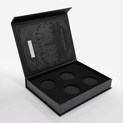 Luogo di lusso stampa personalizzata imballaggio con chiusura magnetica scatola regalo falso libro in forma di imballaggio ring box