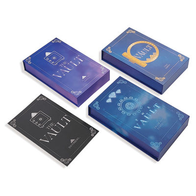 Scatola di carta con logo personalizzato di lusso Scatola cosmetica con chiusura magnetica Scatola regalo per gioielli
