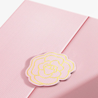 Confezione di caselle regalo di lusso per matrimoni su misura con caselle a coperchio pieghevoli per regalo per il compleanno del matrimonio