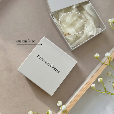 Gioielli da matrimonio di lusso Scatola regalo con logo personalizzato Scatole stampate