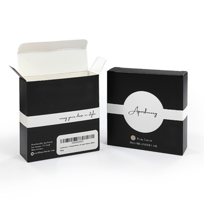 Eco-Friendly Logo personalizzato Scatola riciclabile Imballaggio per il trucco Gloss per labbra olio di lucido per unghie