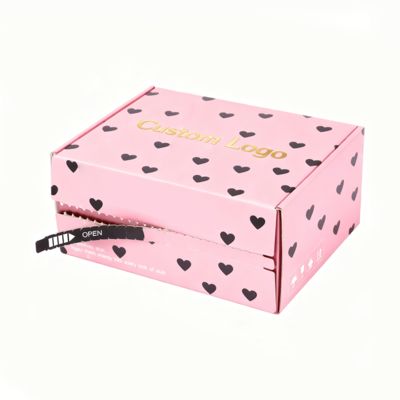 Scatole di carta ondulata personalizzate di lusso Scatole di cartone regalo per spedizioni postali per imballaggio di abbigliamento
