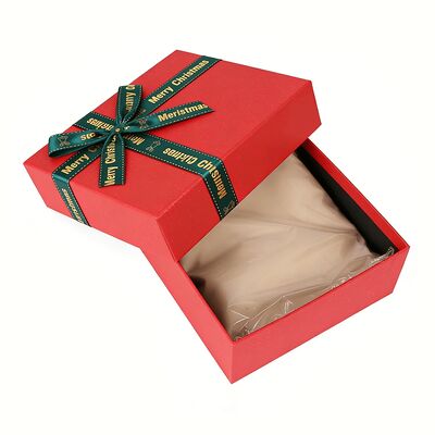 Scatole di carta rigida personalizzate di lusso biodegradabili ecologiche per confezioni regalo con design elegante e logo
